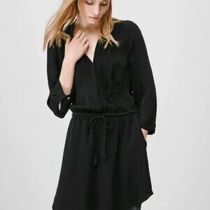 Aritzia Babaton Bennett Silk Shirtdress